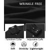 COOFANDY Mens Dress Shirt Long Sleeve Wrinkle Free Formal Shirts Business Casual Button Down Shirts(Black)