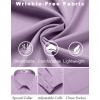 COOFANDY Mens Dress Shirts Wrinkle Free Long Sleeve Button Down Shirts Formal Business Shirt(Lavender)