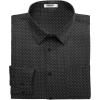COOFANDY Mens Dress Shirts Wrinkle Free Long Sleeve Button Down Shirts Formal Business Shirt(Polka Dot Black)