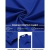 COOFANDY Mens Dress Shirts Wrinkle Free Long Sleeve Button Down Shirts Formal Business Shirt(Royal Azure Blue)