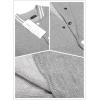COOFANDY Men’s Fashion Varsity Jacket Causal Slim Fit Cotton Letterman Baseball Bomber Jackets(Gray)