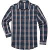 COOFANDY Mens Flannel Shirts Long Sleeve Lightweight Plaid Shirt Casual Button Down Shirts Jacket(Teal Burgundy White Plaid)