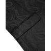 COOFANDY Mens Floral Tuxedo Jacket Paisley Shawl Lapel Suit Blazer Jacket for Dinner,Prom,Wedding(Black)