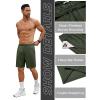 COOFANDY Men’s Gym Workout Shorts 7 Inch Stretch Athletic Shorts Lightweight Running Training Short Pants with Pockets(Army Green (1 Pack of 1))