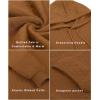 COOFANDY Mens Hoodies Pullover Long Sleeve Casual Fashion Sweatshirts Drawstring Gym Hooded Shirt with Kanga Pocket(Light Brown)
