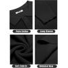 COOFANDY Mens Knit Polo Shirts Long Sleeve Casual Polo Sweaters Shirt Waffle Textured Collared Sweater(01-black)