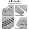 COOFANDY Mens Knit Polo Sweater Long Sleeve Polos Lightweight Casual Dress Pullover Sweaters(Light Grey)
