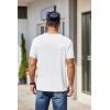 COOFANDY Mens Knit T-Shirts Casual Crewneck Short Sleeve Shirts Summer Tops Basic Pullover Tees(A-white 1pack)