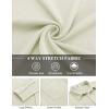 COOFANDY Mens Long Sleeve Button Down Shirts Wrinkle Free Shacket Jacket Stretch Casual Overshirt(Beige)