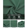COOFANDY Mens Long Sleeve Button Down Shirts Wrinkle Free Shacket Jacket Stretch Casual Overshirt(Green)
