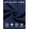COOFANDY Mens Long Sleeve Polo Shirts Classic Casual Button Polo Tee Lightweight Collared Golf Shirt(Navy Blue)