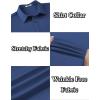 COOFANDY Men’s Long Sleeve Wrinkle Free Shirts Button Down Casual Stretch Dress Shirt(Royal Blue)