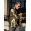 COOFANDY Mens Metallic Jacket Regular Fit Blazer Casual 70s Disco Party Sport Coat(02_gold)