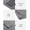 COOFANDY Mens Mock Turtleneck Long Sleeve Shirts Basic Thermal Turtle Neck Undershirt Lightweight Pullover Sweaters Top(Light Grey)
