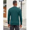 COOFANDY Men’s Mock Turtleneck Long Sleeve Shirts Slim Fit Basic T-Shirt Lightweight Ribbed Pullover Sweater(1 Pack-green)