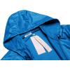 COOFANDY Mens Packable Rain Jacket Lightweight Waterproof Raincoat with Hood Outdoor Rain Gear Travel Hiking Cycling(Blue)
