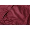 COOFANDY Mens Packable Rain Jacket Lightweight Waterproof Raincoat with Hood Outdoor Rain Gear Travel Hiking Cycling(Wine Red)