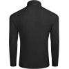 COOFANDY Mens Pullover Sweaters Fashion Diamond Knit Sweater Stylish Knitwear Lightweight Jumper(Black)