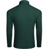 COOFANDY Mens Pullover Sweaters Fashion Diamond Knit Sweater Stylish Knitwear Lightweight Jumper(Green)