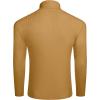COOFANDY Mens Pullover Sweaters Fashion Diamond Knit Sweater Stylish Knitwear Lightweight Jumper(Yellow)
