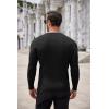 COOFANDY Men’s Ribbed Crewneck Sweater Long Sleeve Slim Fit Knitted Pullover Sweater(A-black)