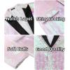 COOFANDY Mens Sequin Blazer Tuxedo Party Prom Wedding Tuxedo One Button Jacket(Pink)