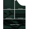 COOFANDY Men’s Sleeveless Sweater Vest Lightweight V-Neck Cotton Vest Pullover(Green)