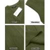 COOFANDY Men’s Sleeveless V Neck Pullover Sweater Slim Fit Casual Argyle Sweater Vest(Army Green)