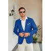 COOFANDY Men’s Slim Fit Casual Blazers Lightweight Sport Coats One Button Suit Jackets(Royal Blue)