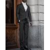 COOFANDY Mens Sport Coat Casual Blazer One Button Business Suit Jacket(Dark Grey)