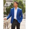 COOFANDY Mens Sport Coat Casual Blazer One Button Business Suit Jacket(Gem Blue)