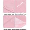 COOFANDY Men’s Suit Vest Slim Fit Formal Dress Waistcoat Casual Business Vests for Suit or Tuxedo(Pink)