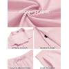 COOFANDY Men’s Summer Beach Outfits 2 Piece Short Sleeve Shirts and Shorts Vacation Texture Linen Sets for Men(Pink)