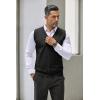 COOFANDY Men’s Sweater Vest V Neck Casual Sleeveless Knitted Button Cardigan Vest(Black)