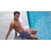 COOFANDY Men’s Swim Trunks Quick Dry Board Shorts Swimsuit Swimwear Bathing Suit(P American Flag-3)