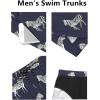 COOFANDY Men’s Swim Trunks Quick Dry Board Shorts Swimsuit Swimwear Bathing Suit(P Zebra)
