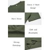 COOFANDY Men’s T Shirts Short Sleeve Classic V Neck T-Shirt Casual Summer Basic Tee Shirt(Army Green)