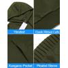 COOFANDY Men’s Tracksuit 2 Piece Hoodie Sweatsuit Sets Casual Jogging Athletic Suits(Army Green Black)
