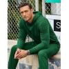 COOFANDY Men’s Tracksuit 2 Piece Hoodie Sweatsuit Sets Casual Jogging Athletic Suits(Dark Green)