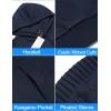 COOFANDY Men’s Tracksuit 2 Piece Hoodie Sweatsuit Sets Casual Jogging Athletic Suits(Navy Blue)