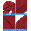 COOFANDY Men’s Tracksuit 2 Piece Hoodie Sweatsuit Sets Casual Jogging Athletic Suits(Red)