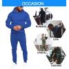 COOFANDY Men’s Tracksuit 2 Piece Hoodie Sweatsuit Sets Casual Jogging Athletic Suits(Royal Blue)