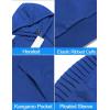 COOFANDY Men’s Tracksuit 2 Piece Hoodie Sweatsuit Sets Casual Jogging Athletic Suits(Royal Blue)