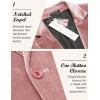 COOFANDY Men’s Velvet Blazer Notched Lapel Velour Suit Jacket One Button Tuxedo Jackets for Wedding Prom Party Dinner(Pink)