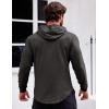 COOFANDY Men’s Workout Sweatshirts Long Sleeve Muscle Fit Athletic Gym Hoodies Pullover(Grey 1)