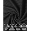 COOFANDY Men’s Workout Tank Top Ribbed Knit Sleeveless Gym Muscle T Shirts Bodybuilding Tee(Black(1 Pcs))