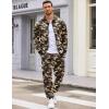 COOFANDY Sweatsuits for Men 2 Piece tracksuit Sets Full Zip Hoodie Sweatpants for Men Casual Sports Jogging Suits S-4XL(Bright Camo)