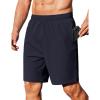 COOFANDY Men’s Casual Drawstring Shorts Lightweight Elastic Waist Walking Shorts with Pockets(Blue Purple)