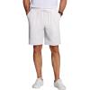 COOFANDY Men’s Casual Drawstring Shorts Lightweight Elastic Waist Walking Shorts with Pockets(White Dolphin)