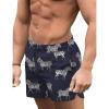 COOFANDY Men’s Swim Trunks Quick Dry Board Shorts Swimsuit Swimwear Bathing Suit(P Zebra)